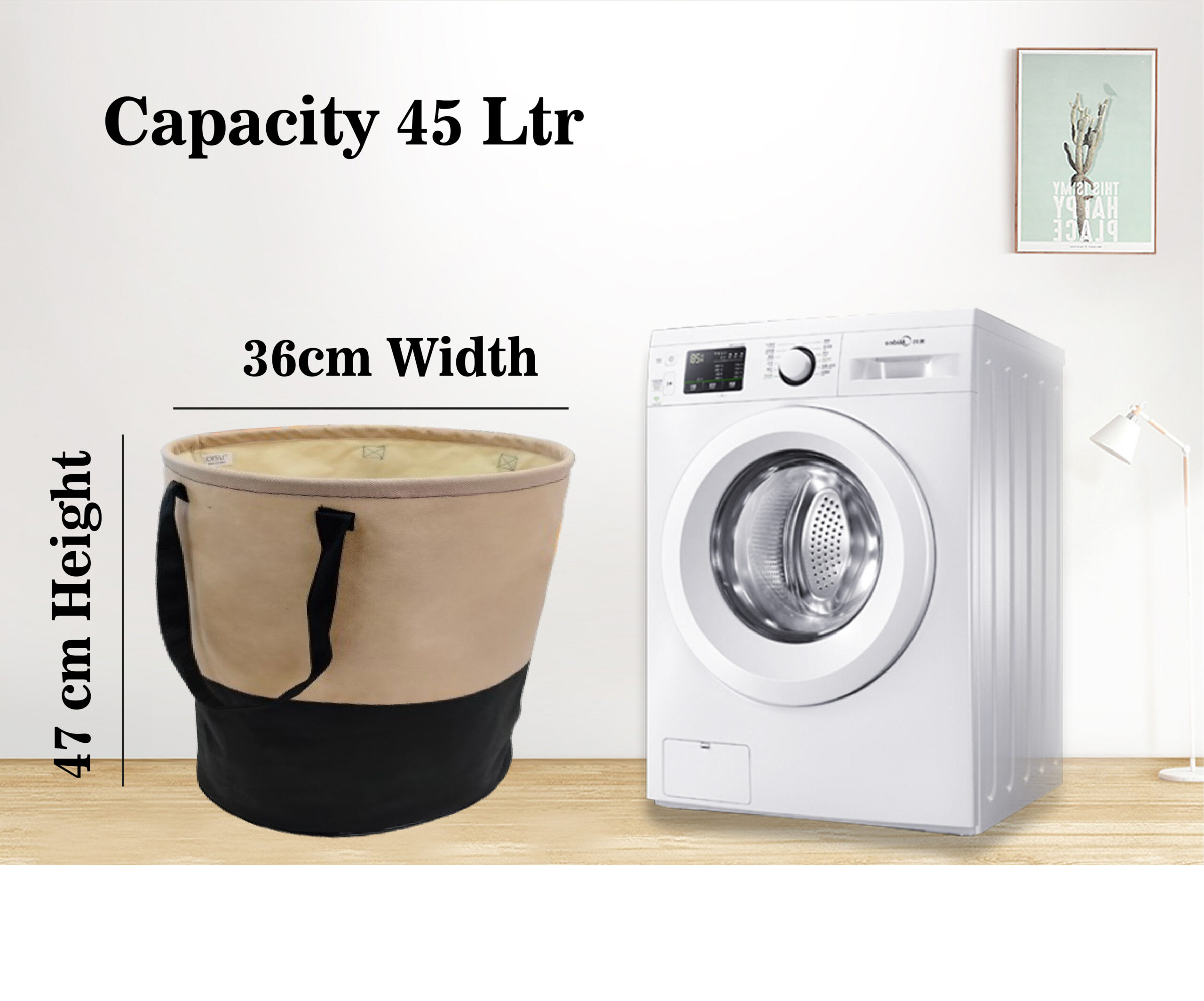 Laundry bag Foldable With Handle